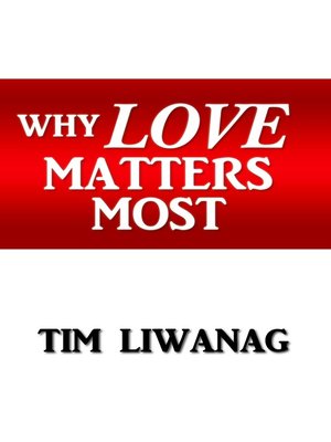 cover image of Why Love Matters Most
